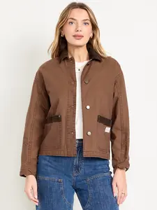 Old Navy Women's Canvas Barn Jacket Old Navy Women's Canvas Barn Jacket