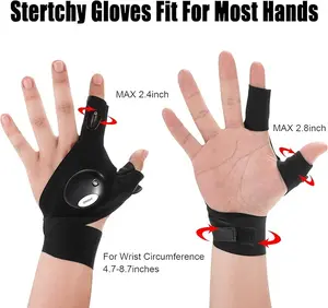 Essential household tools - LED Flashlight Gloves, Valentines Day Gifts for Him Men, Mens Valentines Gifts for Dad, Him, Husband, Boyfriend, Birthday Gift for Men, Unique Dad Gift Cool Gadgets Stuff outdoorfun