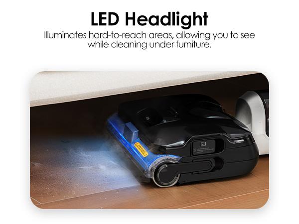 Tineco FLOOR ONE S6 Stretch Steam Corded Wet Dry Vacuum Steam Mop All-in-One, Tineco BoostSteam, 320℉ High-temp Steam Cleaning, 180° Lay-Flat, Anti-Tangle Design, FlashDry Self-cleaning