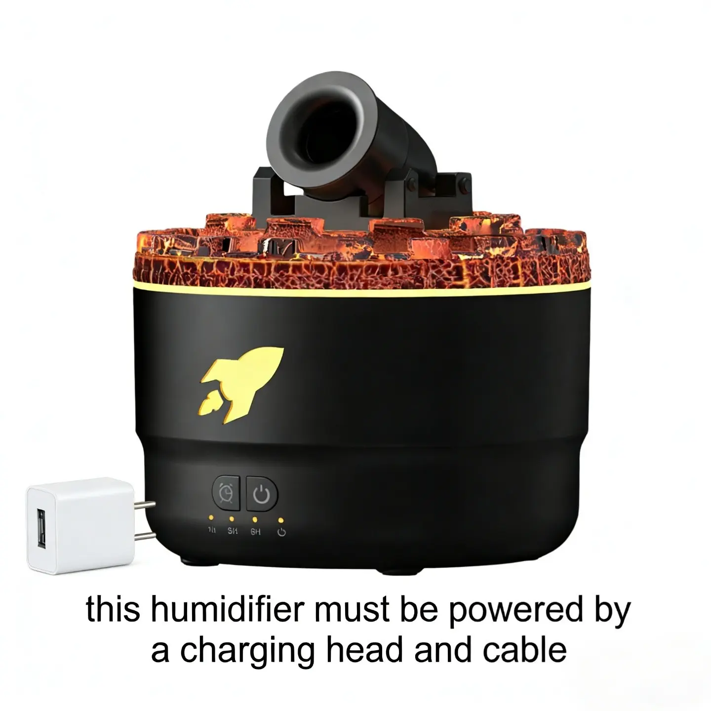 New Smoke Cannon Aromatherapy Machine, Large Capacity USB Powered Air Humidifier for Home Use, Ideal Gift Option, Enhances Room Ambiance