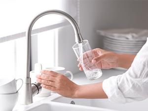 SimPure V7 Under Sink Water Filter 5-Stage Stainless Steel Direct Connect to Kitchen Faucet,Reduces 99% Lead, Chlorine, Bad Taste, 20K Gallons (No Drilling Required)