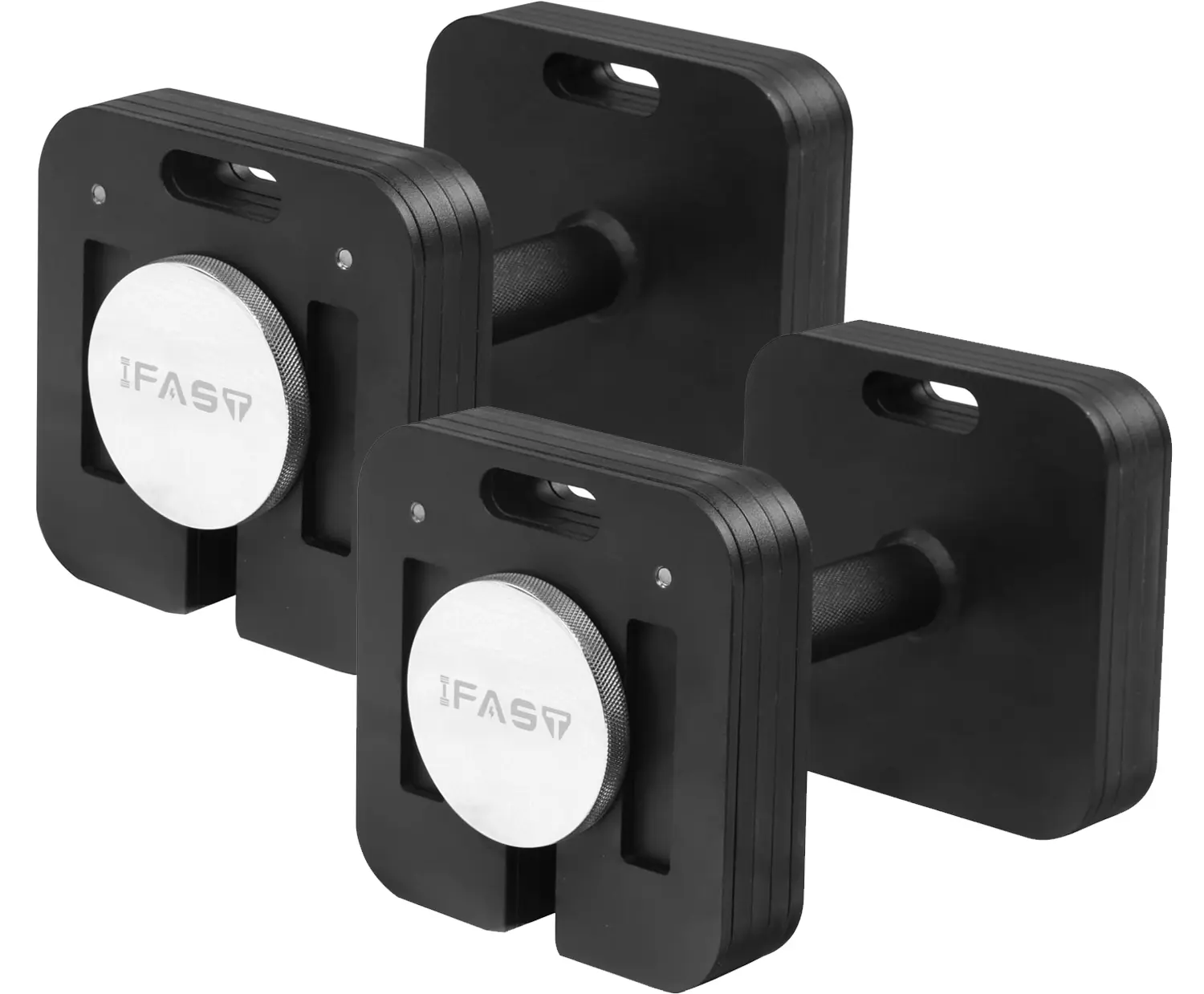Adjustable Dumbbell 9 In 1 Free Weights For Multiweight Options Quick-Lock 10/15/20/25/30/35/40/45/50 LB Adjustable Dumbbell Sets With Anti-Slip Steel Handle For Full-Body Home Gym Workouts