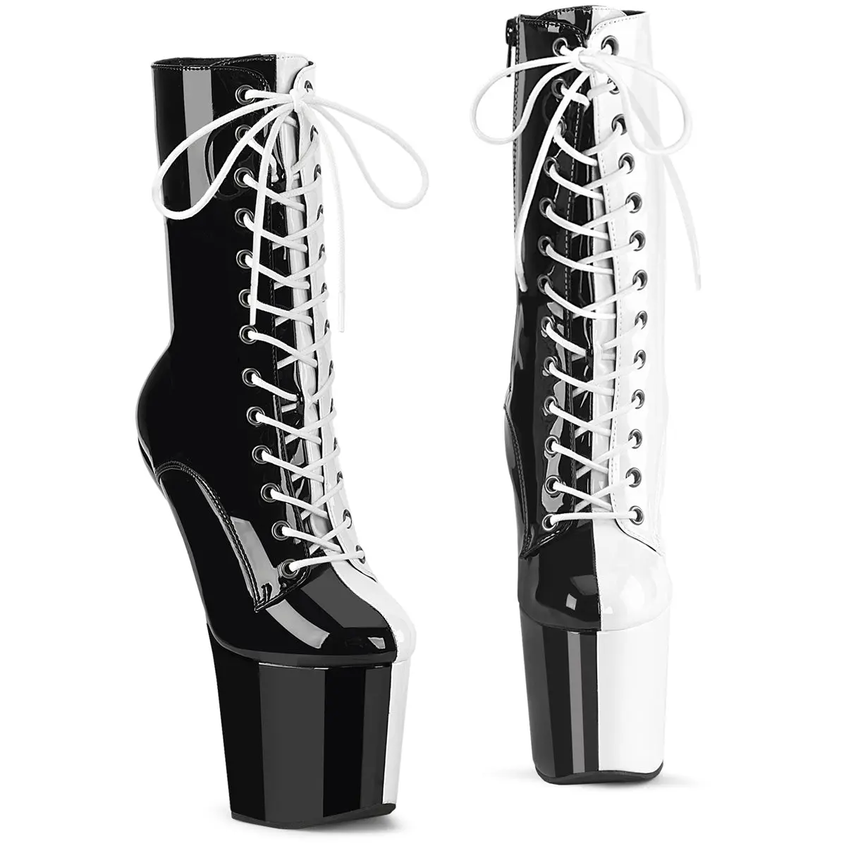 Women's Lace-Up Platform Boot - Craze-1040TT Shoe