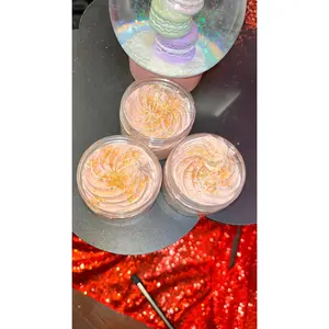 Wickedly whipped wonders Raspberry prosecco truffle whipped body butter ￼￼