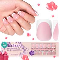 Short Squoval【Pink】16Sizes 224Pcs 