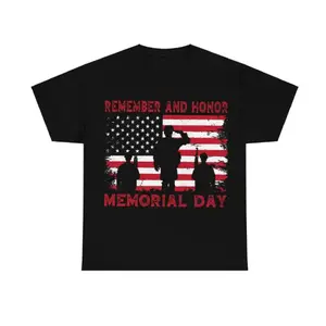 Memorial Day Shirt, Remember and Honor Memorial Day T-Shirt