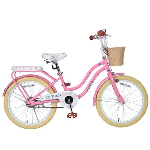 Girls' Bike 20 Inch with Basket for 7-10 Years Old Kids, No Training Wheels Included, Multiple Colors
