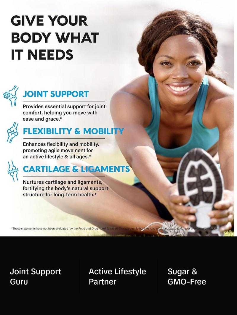 Glucosamine Chondroitin MSM Collagen | FSA HSA Eligible | Joint Support Supplement 2800 mg | Made in USA | FSA Approved Product Items | Flexibility Nutritional Vitamins | For Men & Women, 120 Capsules