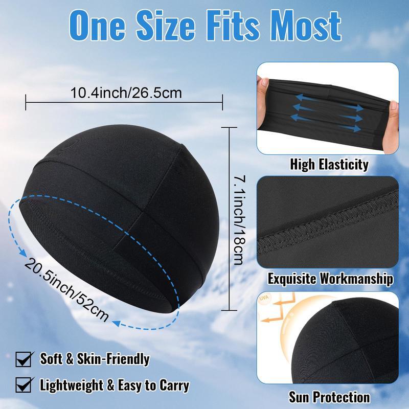 3 Pcs Skull Caps Soft Lightweight Beanie Hats Moisture-Wicking Stretchy Breathable Helmet Liner for Men,Valentines boyfriend