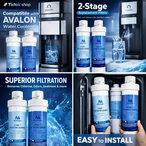 Replacement filterSet, Compatible with All Avalon Bottleless Water Coolers, 1500 Gallons