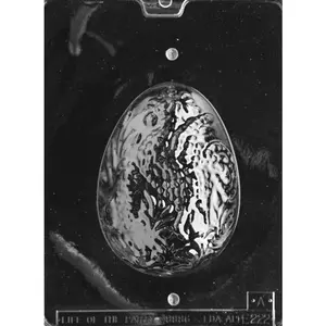 Decorated Easter Egg Chocolate Mold Two Piece 1 of 2