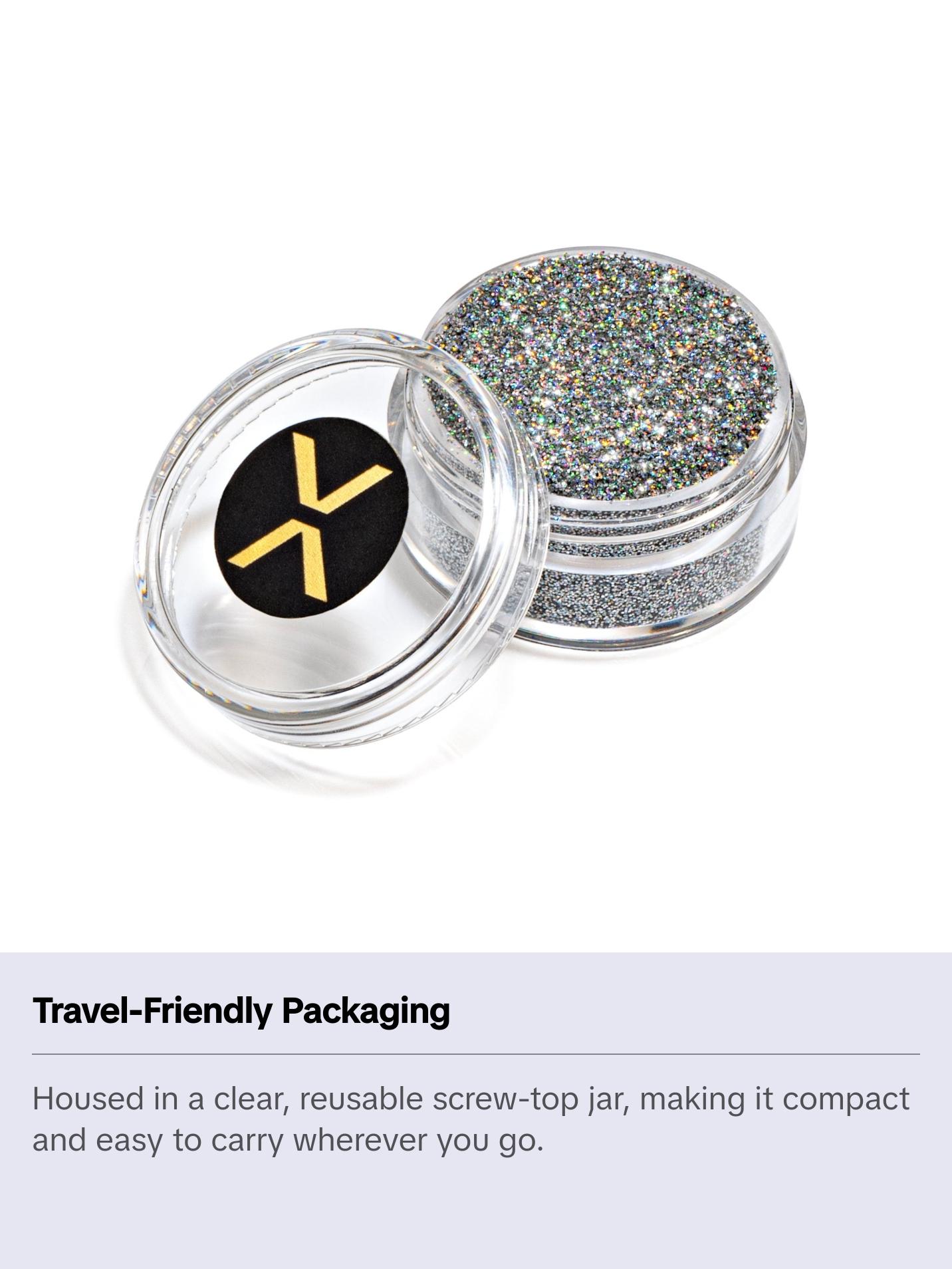 FIXY Biodegradable Cosmetic Glitter (Stiletto Silver)