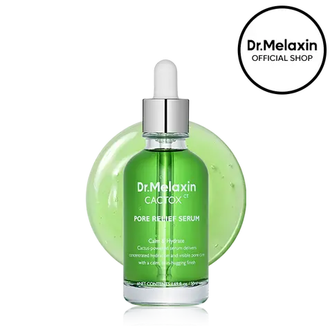 [Dr.Melaxin Official] CACTOX Pore Relief Serum with Pore Refining & Texture Smoothing for Hydrating Care