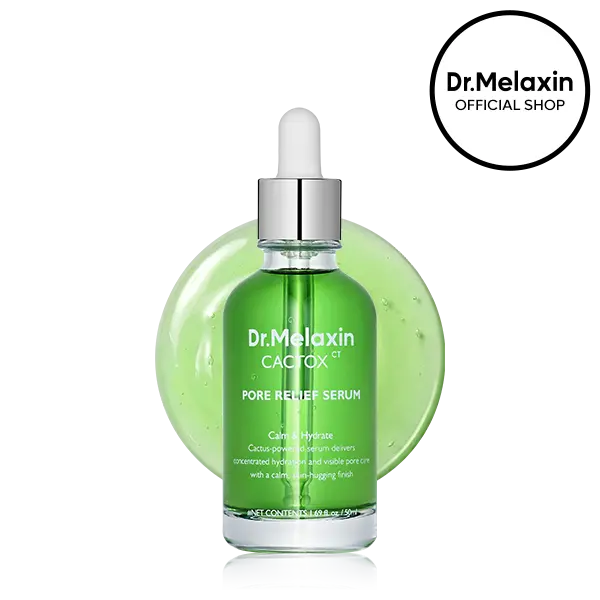 [Dr.Melaxin Official] CACTOX Pore Relief Serum with Pore Refining & Texture Smoothing for Hydrating Care