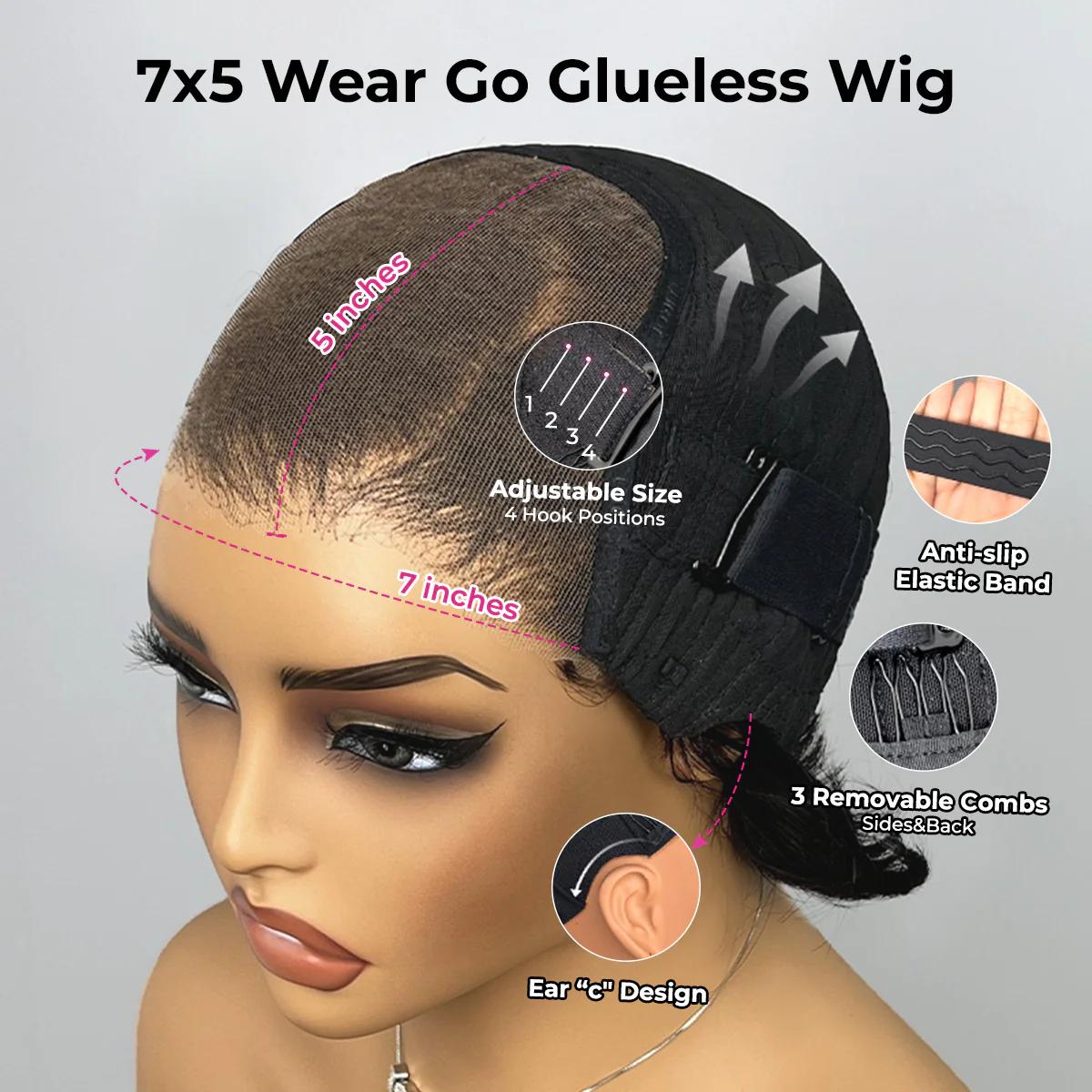 [NEW ARRIVAL]  ISEE HAIR Wear Go Blow Out Straight Bob 7x5 HD Lace Glueless Wig Pre-Bleached Tiny Knots Human Virgin Hair Pre Cut HD Lace With Natural Hairline #TikTokShopSpringGlowUp