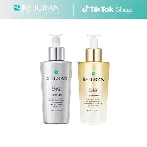 REJURAN Turnover Ampoule 50ml & Dual Effect Ampoule 50ml Bundle