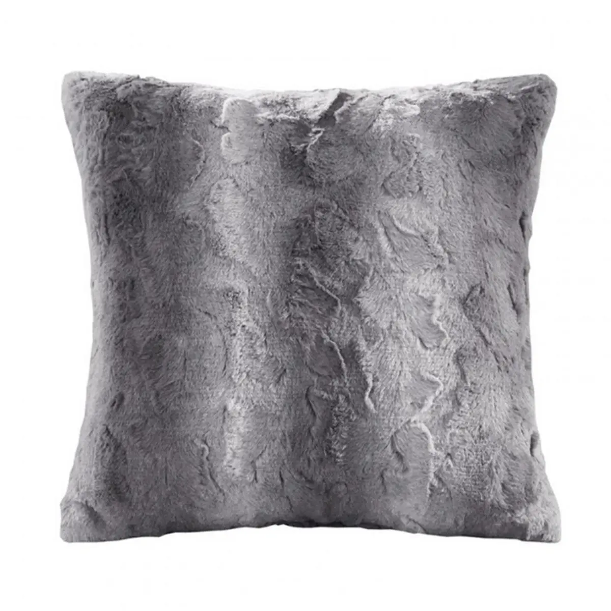 212 MAIN Zuri Reversible Brushed Faux Fur Square Home Throw Pillow - 20x20 in., Polyester, Modern Glam, Luxuriously Soft, Oversized Pattern, All-Seasons Outdoor Sofa Furniture Accessory
