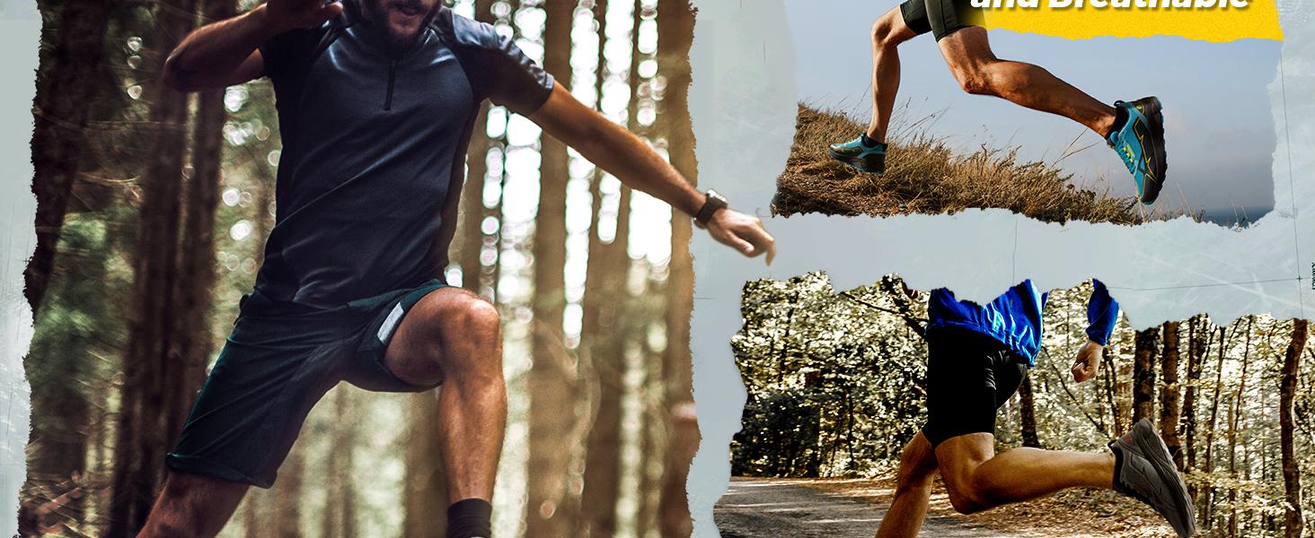 FitVille Wide Running Shoes for Men Trail Walking Sneakers Athletic Shoes with Wide Toe Box  Arch Support shoe casual training Runner Trainer Outdoorfun SpringStatements