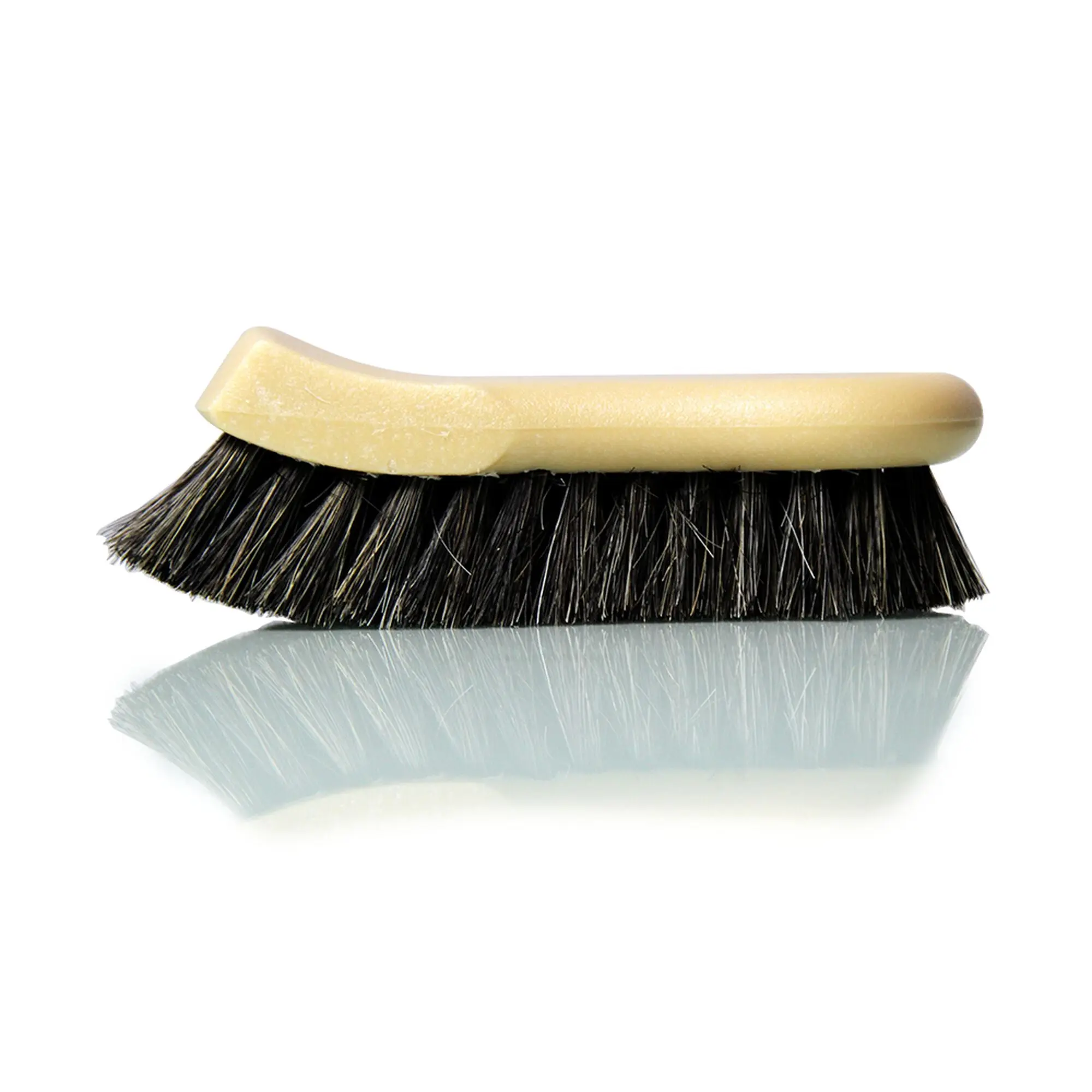 CHEMICAL GUYS Long Bristle Horse Hair Leather Cleaning Brush – Gentle Natural Bristles for Safe, Effective Leather Cleaning on Seats, Bags & Upholstery, safe for all leather types and Household Items, Leather Care, Cleaning Products, Effective Cleaning