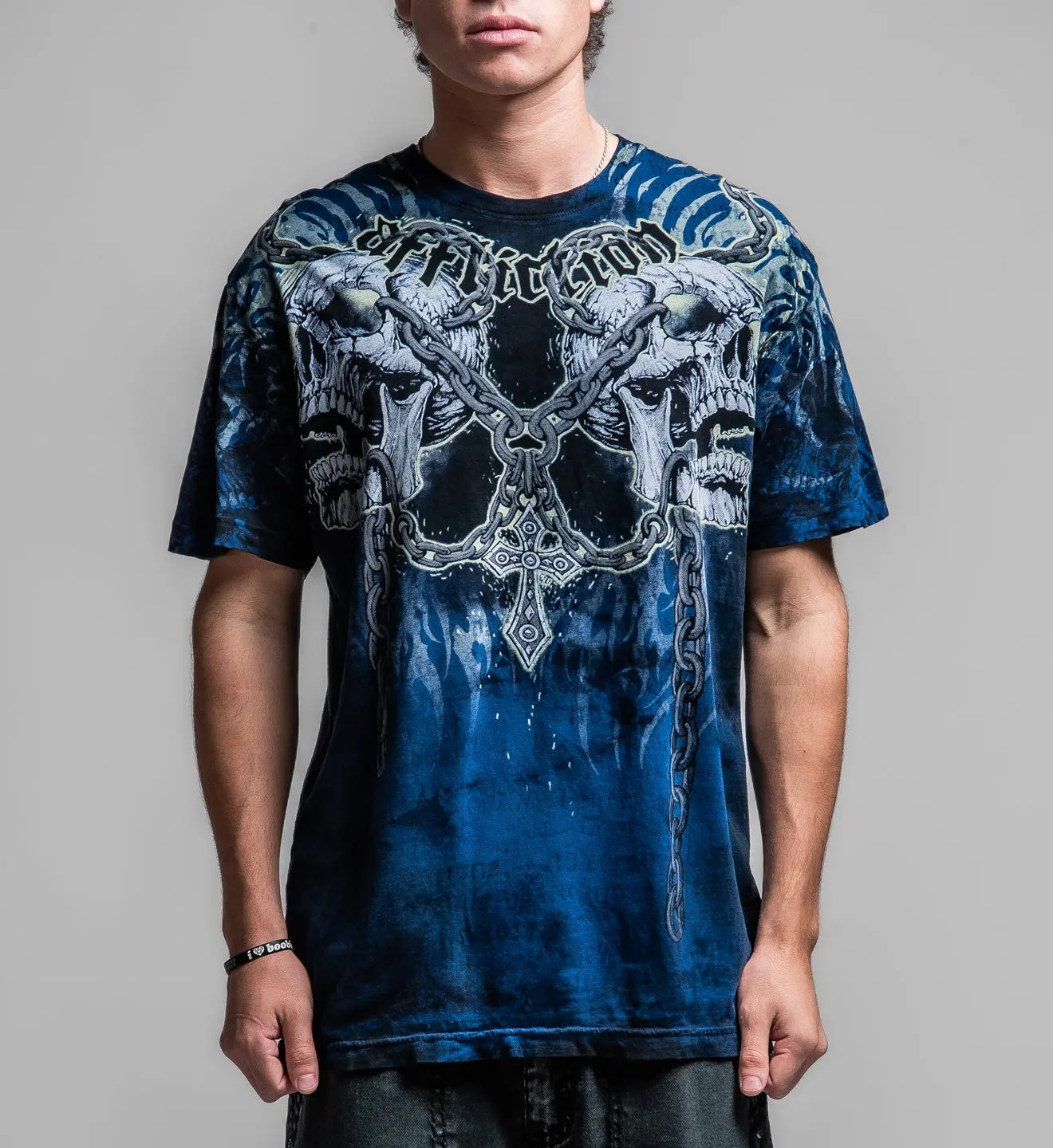 Affliction Men's T-shirt Decimation 