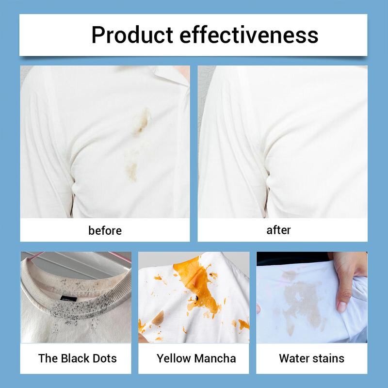 WOiOW Clothing Stain Remover Spray 200ml - Powerful Safe Biodegradable Formula for Clothes Carpets Quick Fix for Food Grease Set In Stains Portable Easy to Use Household Cleaner Detergent