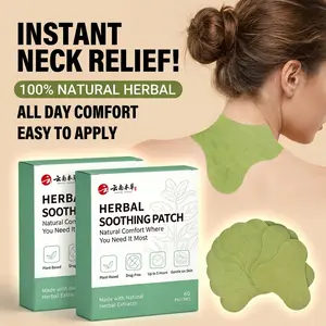 Neck Herbal  Patches for All-Day Cervical Comfort, 30-Count Value Box, Gentle  Therapy for Office Workers, Phone Users and Active Adults Seeking Daily Neck Relaxation Pack Knee Body solidifier hot Hypoallergenic Body Care Patches heat multi-use heat patch