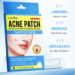 【108PCS】Invisible Pimple Patches,Hydrocolloid Acne Patch,Acne Stickers for Covering Cheeks,Suitable for All Skin Types,Waterproof Acne Cover Patches, Blemish Patches,Alcohol-Free
