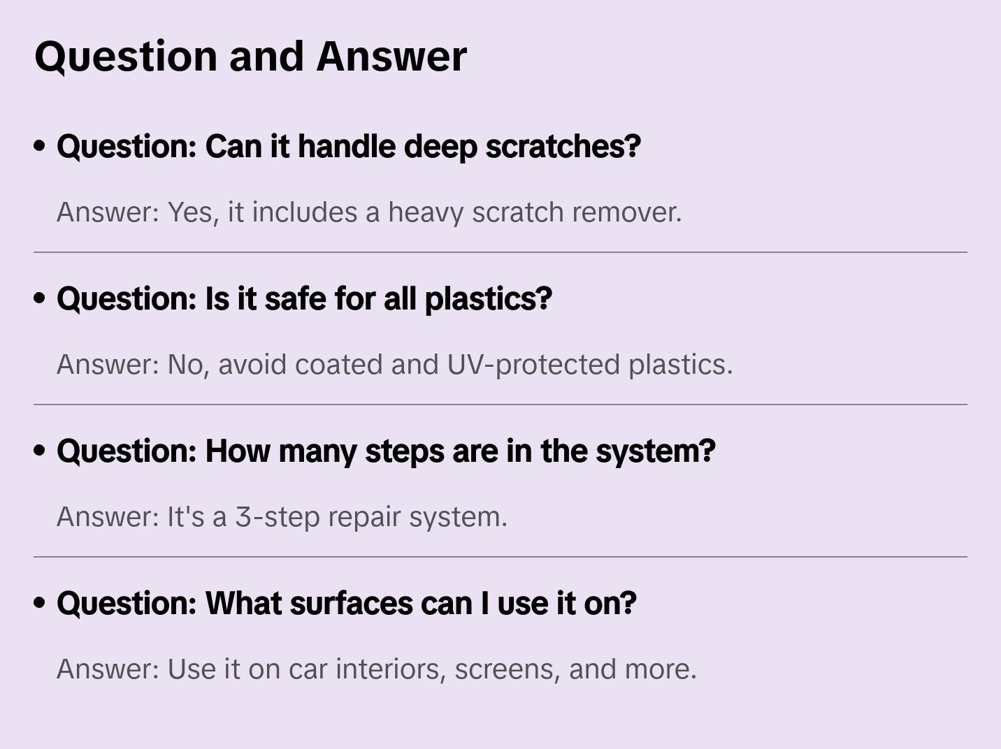 NOVUS Plastic Scratch Remover Kit – 3-Step Polish & Repair System for Acrylic, Plexiglass, & Plastic Surfaces – Fine & Heavy Scratch Remover – Shine & Restore – 2oz Bottles & Polish Mates