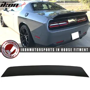 Trunk Wing Spoiler for Dodge Challenger 2015-2023 Ikon Duckbill Unpainted
