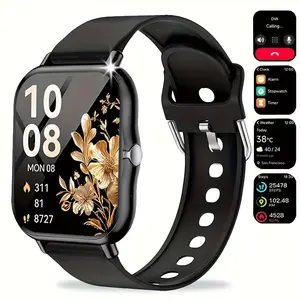Mother's Day Gift:This full touchscreen smartwatch is perfect for men and women. It features wireless Bluetooth for making and receiving calls, 100+ sports modes, an alloy casing, and a stylish and minimalist design. It's the ideal gift for any occasion!