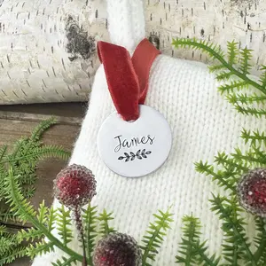 Personalized Stocking Tag
