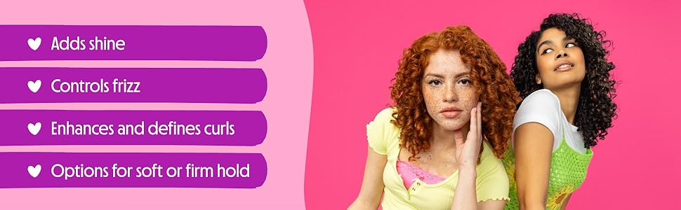 Not Your Mother's Curl Talk Frizz Control Sculpting Gel & Defining Cream (2-Pack) - 6 fl oz - Formulated with Rice Curl Complex - All Curly Hair Types