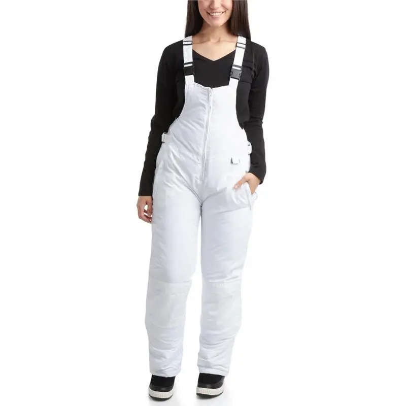Women's Ski Snow Bib - Waterproof Insulated Ski Pants Snowboard Overalls - Snow Pants for Women (Sizes: S-2XL)