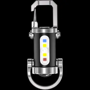 💓  Portable Super Bright  for Mini Keychain Flashlight Waterproof USB Rechargeable