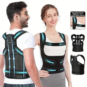 posture for Women Men, Adjustable Back Brace for Daily Support & Comfort corrector