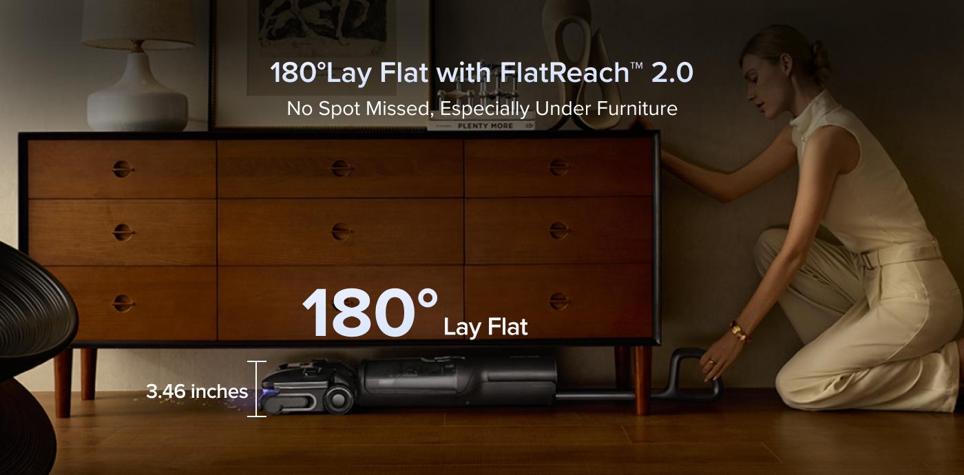 Roborock F25 series Ultra Steam Wet Dry Vacuum Cleaner, 356°F Steam Mop & 187°F Hot Water Cordless Vacuum Mop All in One, Floor Washer with Blue Light, 194°F Self-Cleaning, 180° Lay-Flat, AI Assitant Wheels #TikTokShopSpringGlowUp #NewDropsForYou