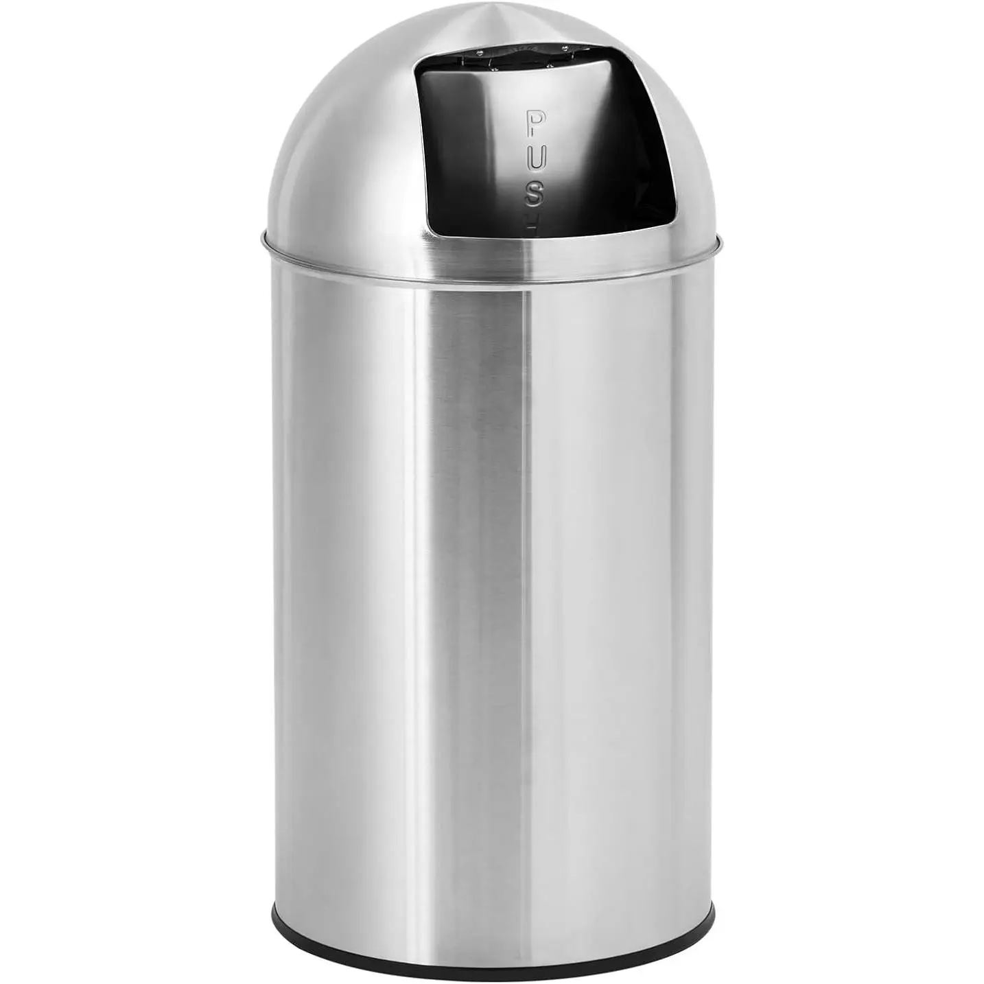 GARVEE 18 Gallon Trash Can, Stainless Steel , 50L High-Capacity Hands Free Garbage Can Heavy Duty Brushed for Home Kitchen Bathroom Bedroom Office