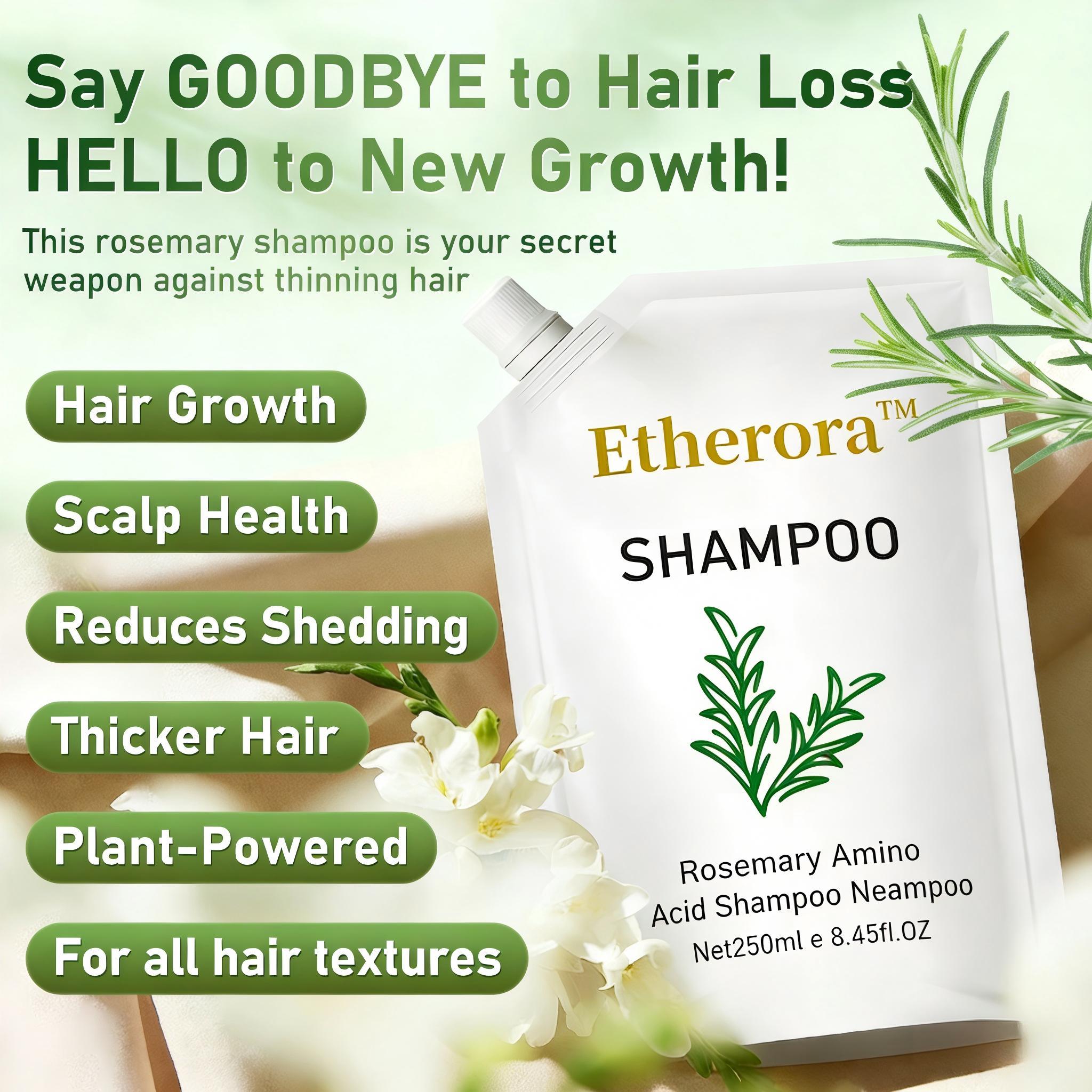 「BUY 1 GET 1 FREE!」 Rosemary Amino Acid Shampoo 250ml - Oil Control & Scalp Refresh, Nourish Black Hair & Volumizing  falling Haircare