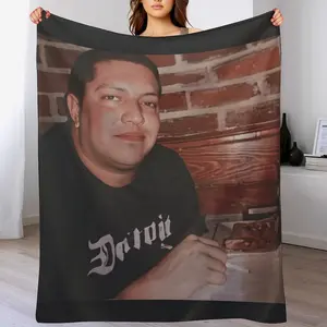 Essential Impractical Jokers Fan Blanket , Sal's Face Joker Punishment Flannel Blanket  ，Sals Big Loser Bad Photo Sal Vintage IJ Lover Funny Gift Blanket