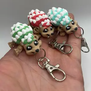 Hedgehog Keychain | Backpack Bling  | Easter Basket Stuffer