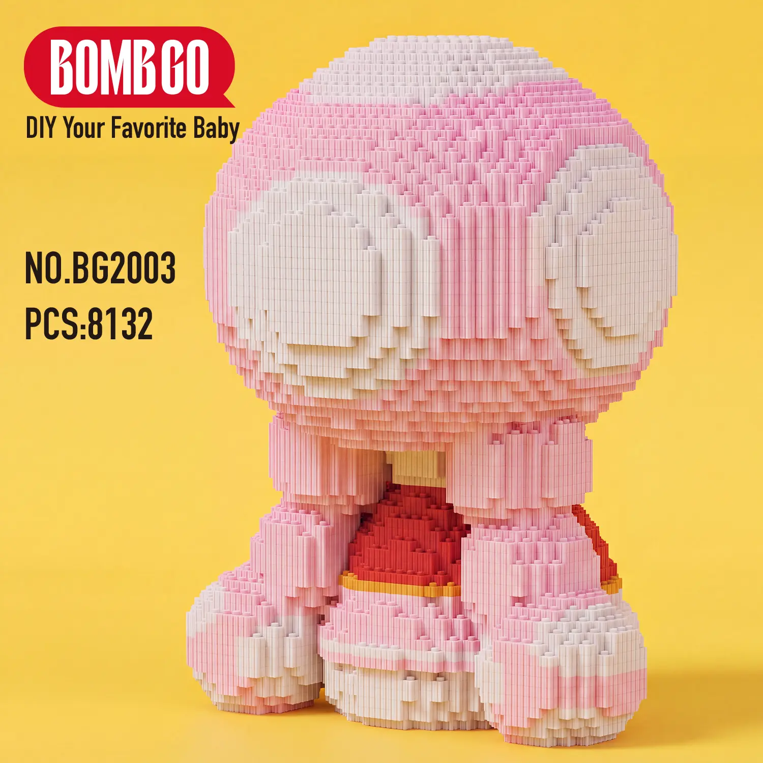 BOMBGO Game Series -8132+ PCS Building Block BG2003 Toys,Birthday Gift,Christmas Gift,Educational Building Blocks,Trend Decoration,Cool Gifts,Brick,Family Bonding BlackFriday Christmas