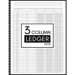 Account Ledger Book 3 Column: Ledger Books for Bookkeeping, Columnar Sheets Ruled Notebook, Business Accounting Ledger Book 3 Column, Account Record Keeping Journal For Small Business Paperback – January 5, 2021