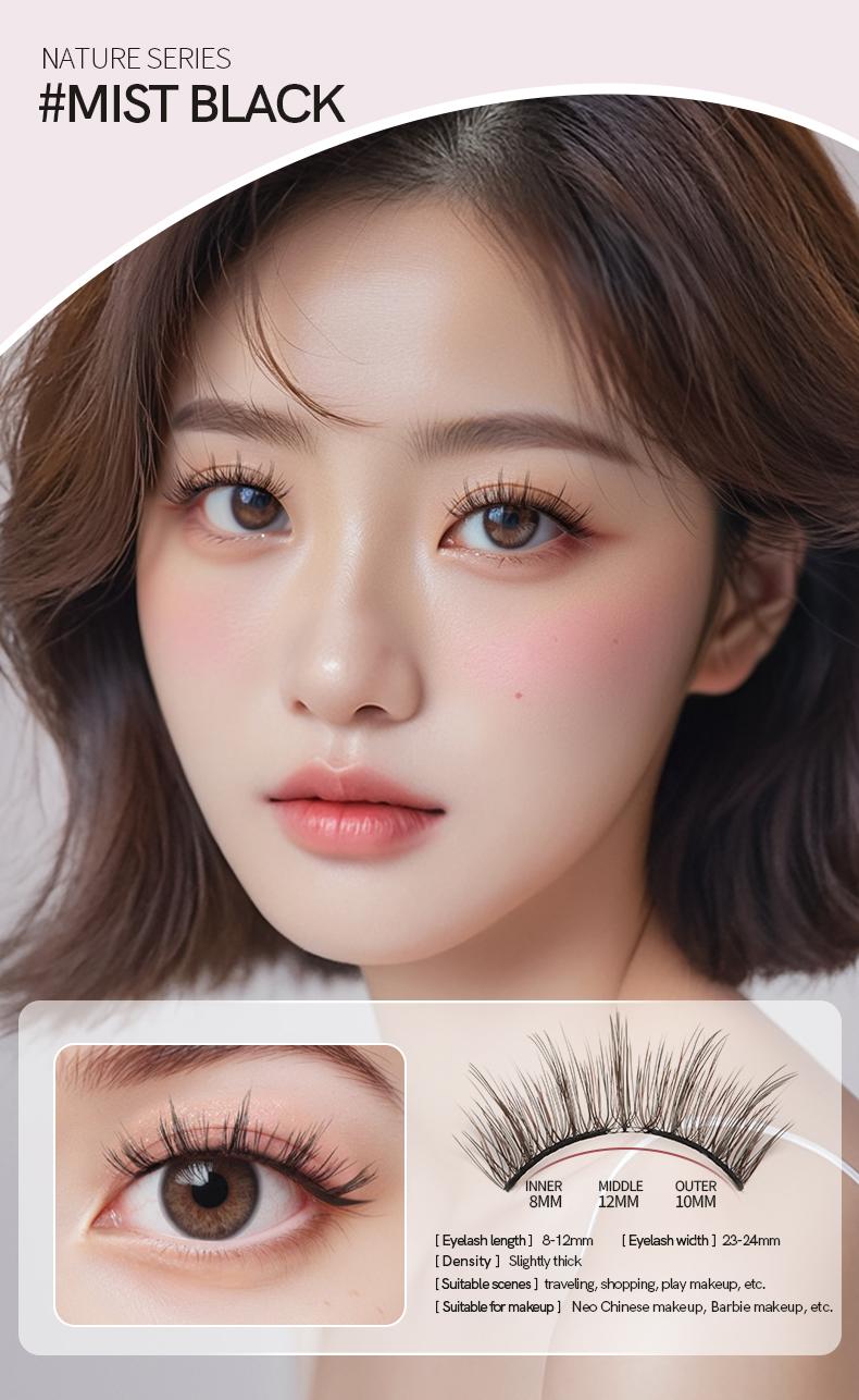 MAYSEEN Soft Magnetic Eyelashes, 11 Options, Eyelash Extensions with Applicator Kit, Reusable Magnetic Lashes, Glue-free, Waterproof, Lightweight, Fluffy Soft Magnetic Strip with Free Gifts: Eyelash Curler & Lash Setting Liquid, Gifts Pack, Cosmetic