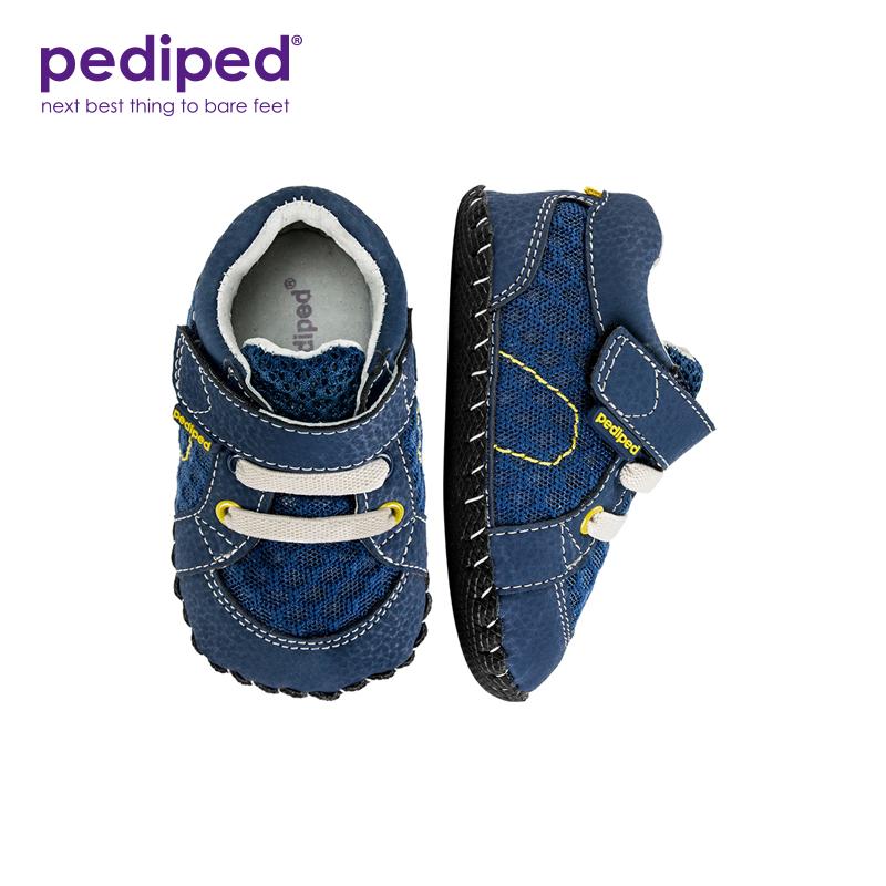 Pediped Dani - Originals/ Grip 'n' Go/ Flex Blue/Lime Comfortable & Durable Shoes for Growing Feet Secure Fit & Flexibility American Podiatric Medical Association Approved