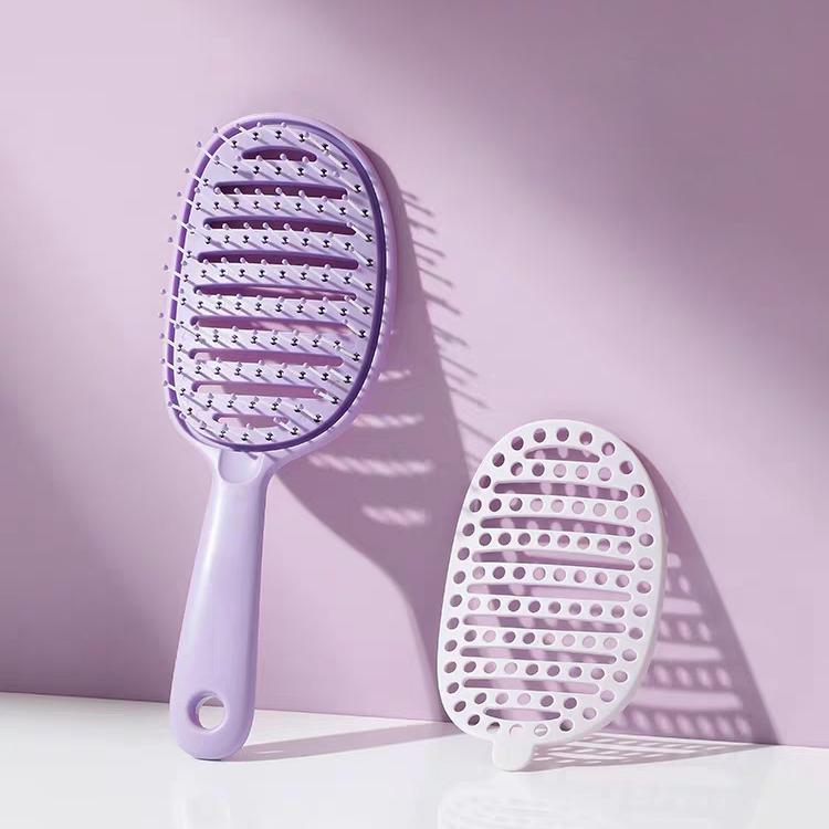 Vital5 Detangling Self Cleaning Brush, Smoothing, Volume, Detangle, Hair Tool, Hair Brush, volumizing, scalp massage, hair smoother, curling brush, quick blow dry, thick curly hair, anti breakage, no split ends, vent design
