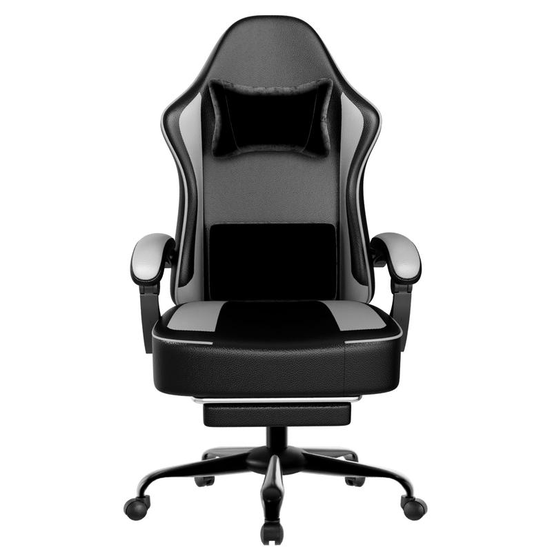 【Bellemave】Racing Video Backrest and Seat Height Recliner Gaming Office High Back Computer Ergonomic Adjustable Swivel Chair, Without footrest
