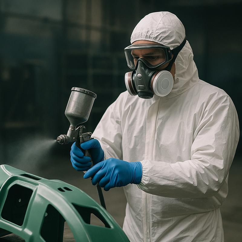 Dust-Proof Integrated Respirator & Half Face Mask Reusable with Safety Goggles , 15-in-1/11-in-1 Dual Filter Cartridge (Anti-Dust/Chemical/Pesticide) | For Spray Painting, Cutting,Carpentry, Anti-Chemical,Grinding,DIY Security Protection