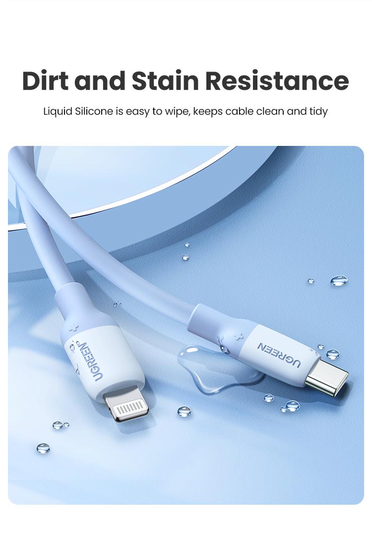 UGREEN 3.3FT USB C to Lightning & USB C Cable MFi Certification Lightning Cable Compatible with iPhone 17-8 Series, iPad 9, AirPods Pro, and More,TikTokShopBlackFriday ,TikTokShopJumpstartSale