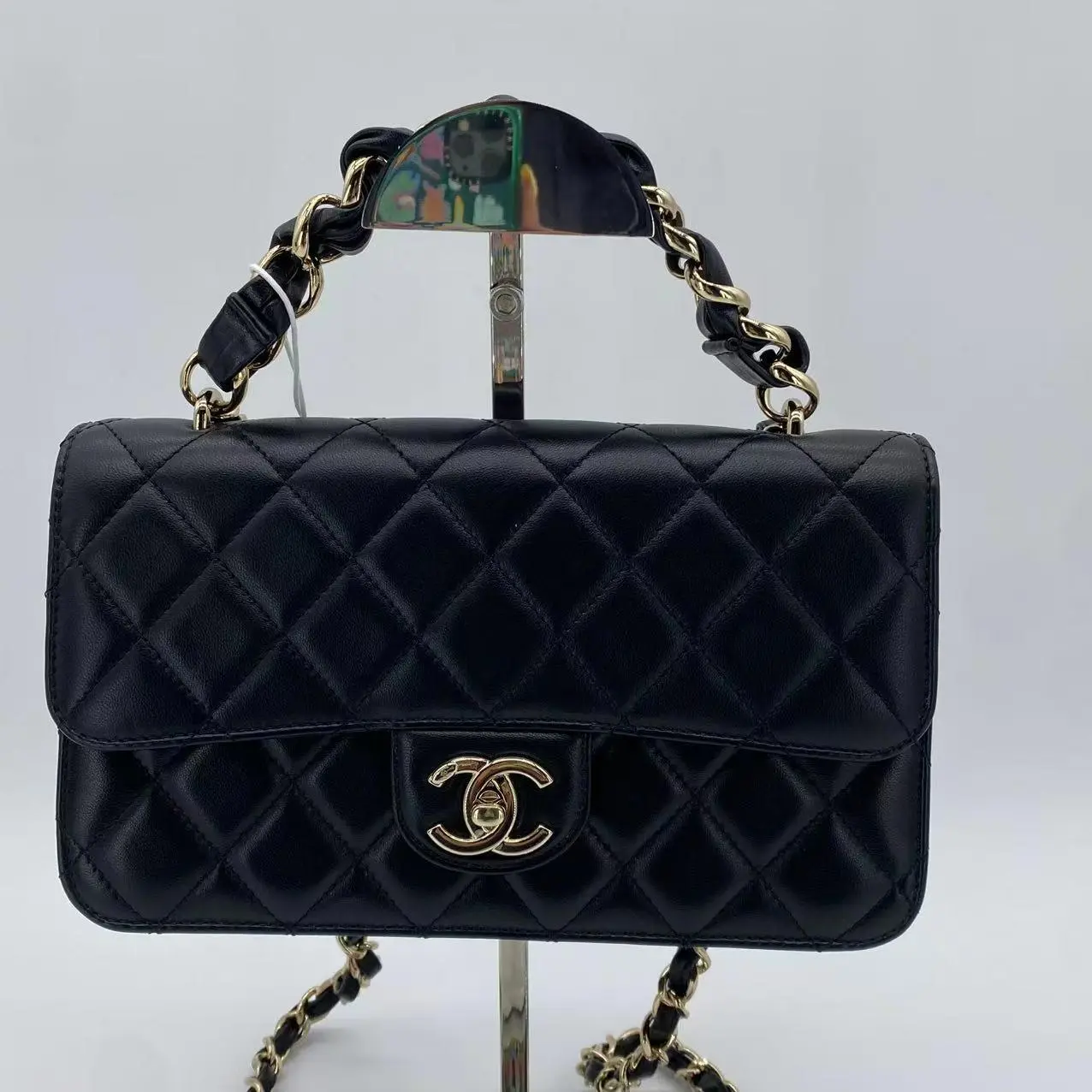 Pre-owned CHANEL leather Crossbody bags Flap shoulder bag