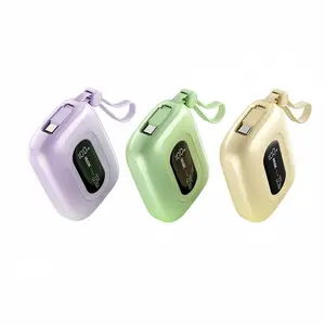 10000mAh mini portable charger Power Bank for phone,22.5W Fast Charger with 3-Output and Digital Display, Lightweight and Compact.mini travel products,portable chargers,tiktok shop deals